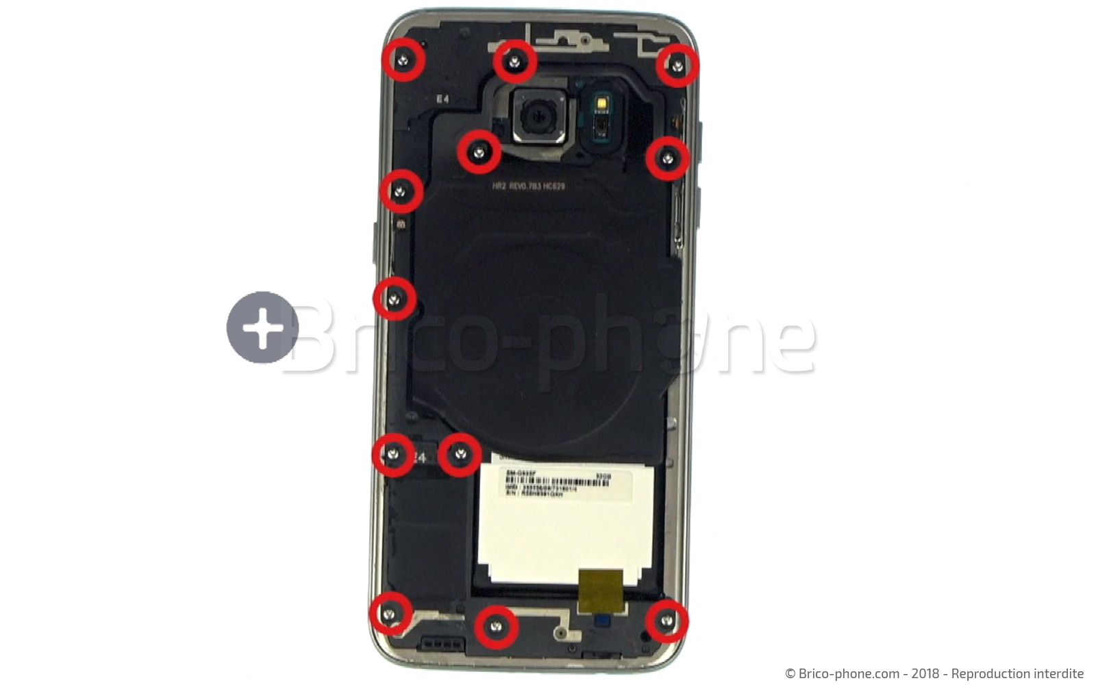 Changement d'écran (vitre+AMOLED) sur Galaxy S7 Edge photo 1